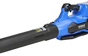 RUNADI KB Kobalt 80-Volt Max Lithium Ion 630-CFM Brushless Cordless Electric Leaf Blower (Battery Included)