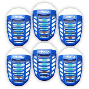 6 Packs Indoor Bug Zapper – Mosquito Zapper Indoor – Indoor Mosquito Zapper for Home – Bug Zapper Indoor Plug in – Portable Mosquito Zapper – Indoor Fly Zapper – Bug Zapper Mosquito