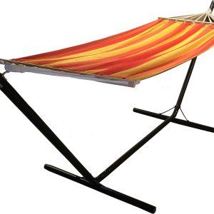 IPS IP SMART Garden Hammock + Stand – Huge 6ft 10″ Hammock Length – Updated for Summer 2013